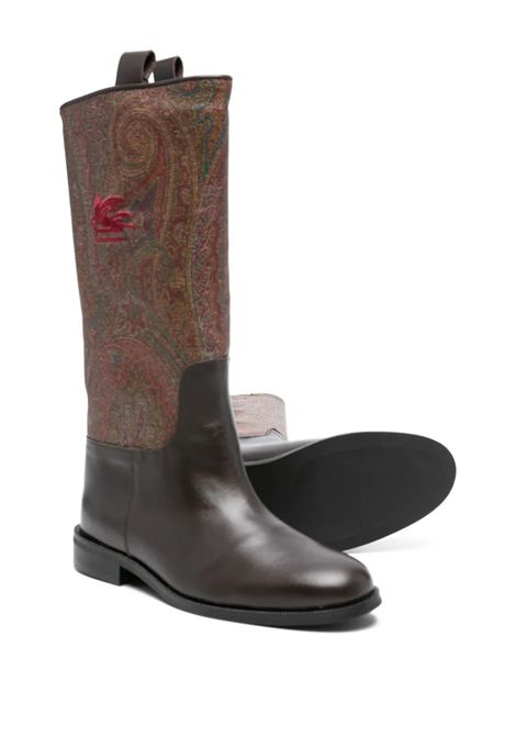 Stivali con inserti ETRO KIDS | GX0A46 B0082999MA